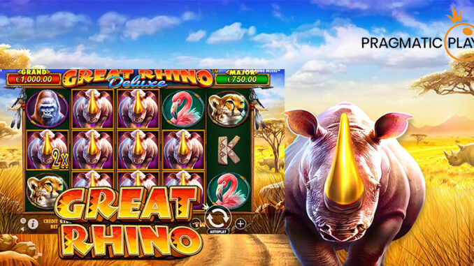 Safari Seru di Great Rhino Petualangan Slot Demo Pragmatic